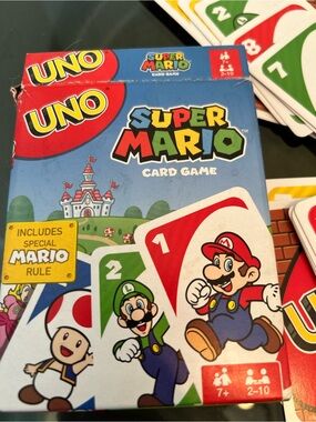 UNO Super Mario Card Game